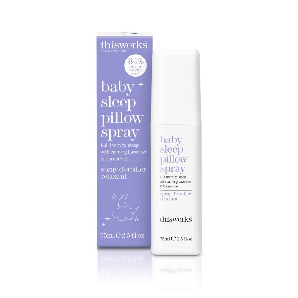 Natural Baby Sleep Pillow Spray with Lavender and Camomile