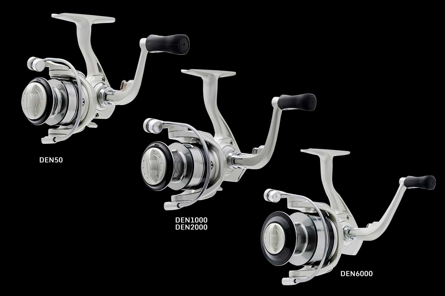 Lite Spinning Fishing Reel Silver Lightweight Durable Design - Image 4