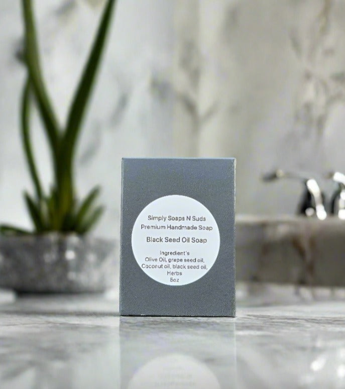 Handmade Black Seed Oil Exfoliating Soap