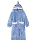 Warm Fleece Shark Robe