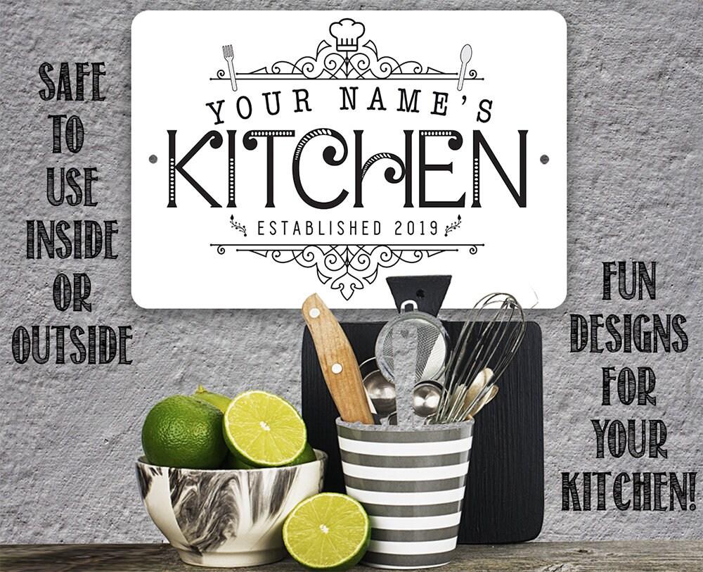 Personalized - Kitchen - Metal Sign
