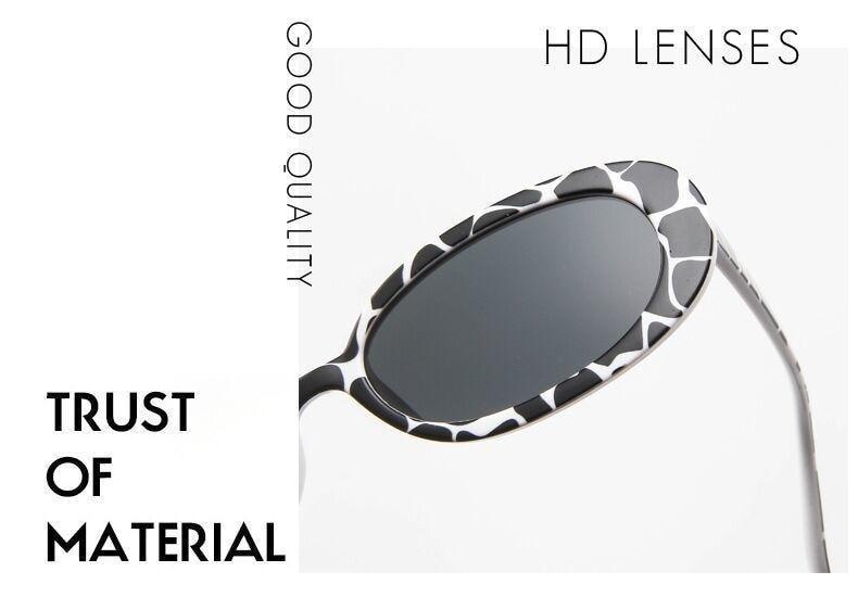 90s Retro Polarized Oval Sunglasses for Women Small Frame