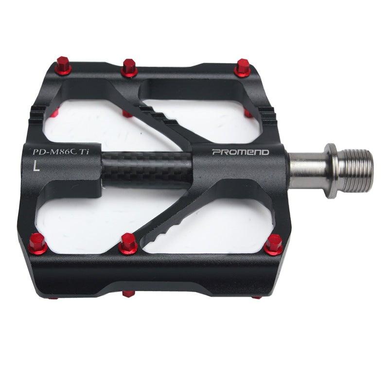 Titanium Carbon Fiber MTB Road Bike Pedals - Industrial Platform