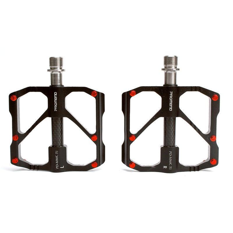 Titanium Carbon Fiber MTB Road Bike Pedals - Industrial Platform