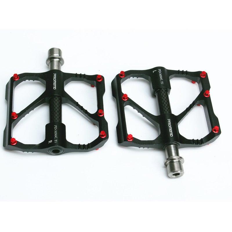 Titanium Carbon Fiber MTB Road Bike Pedals - Industrial Platform