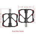 Titanium Carbon Fiber MTB Road Bike Pedals - Industrial Platform