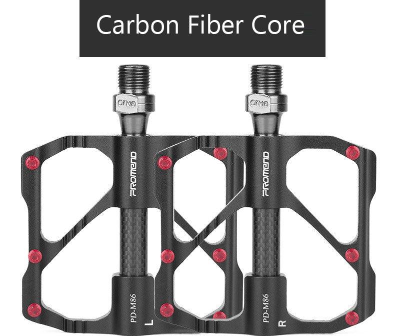 Titanium Carbon Fiber MTB Road Bike Pedals - Industrial Platform