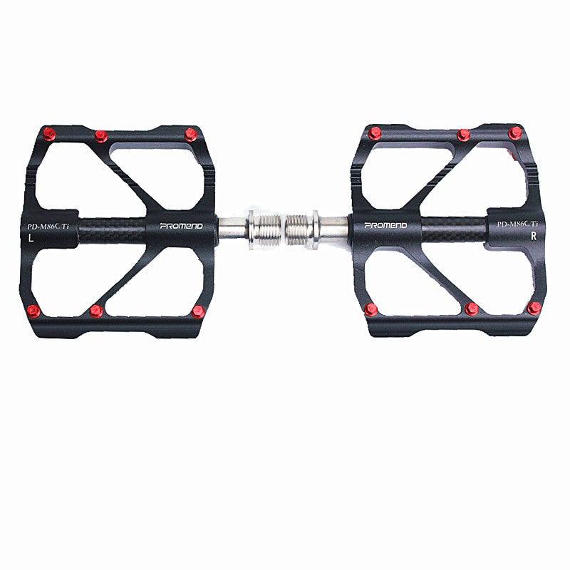 Titanium Carbon Fiber MTB Road Bike Pedals - Industrial Platform