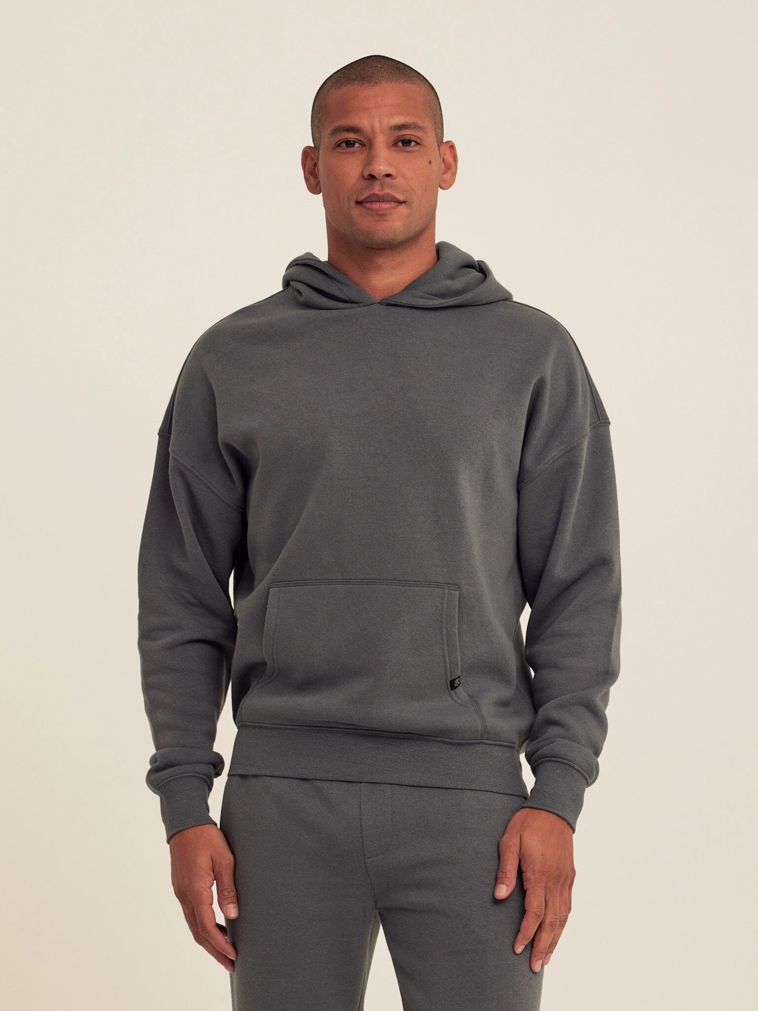 Oversized Triblend Fleece Hoodie for Ultimate Cozy Comfort