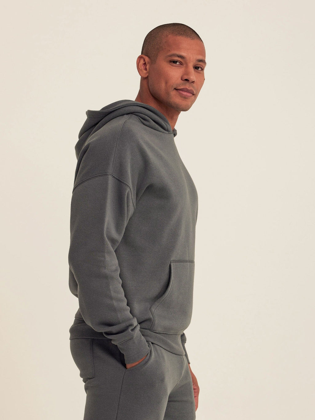 Oversized Triblend Fleece Hoodie for Ultimate Cozy Comfort