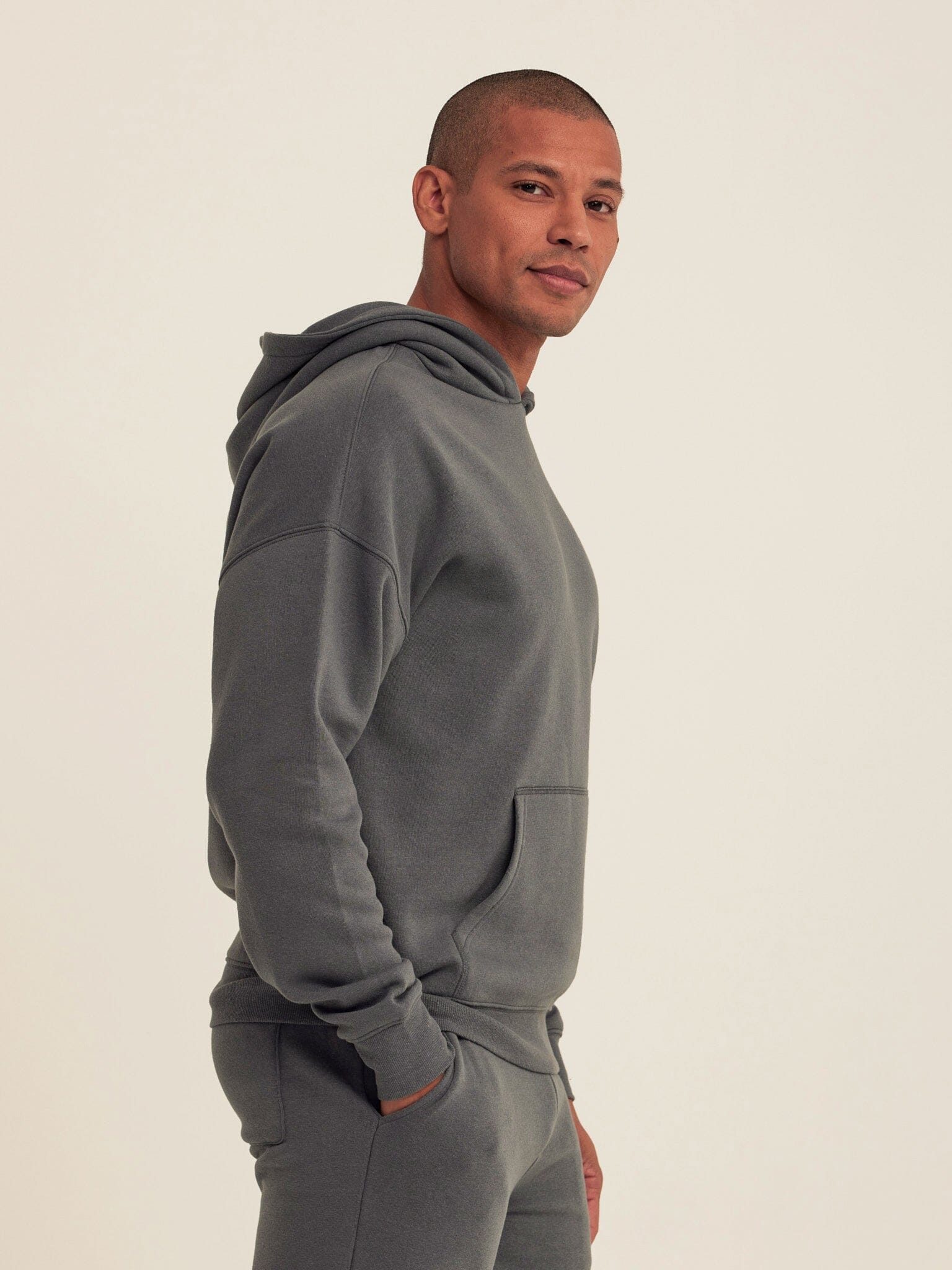 Oversized Triblend Fleece Hoodie for Ultimate Cozy Comfort