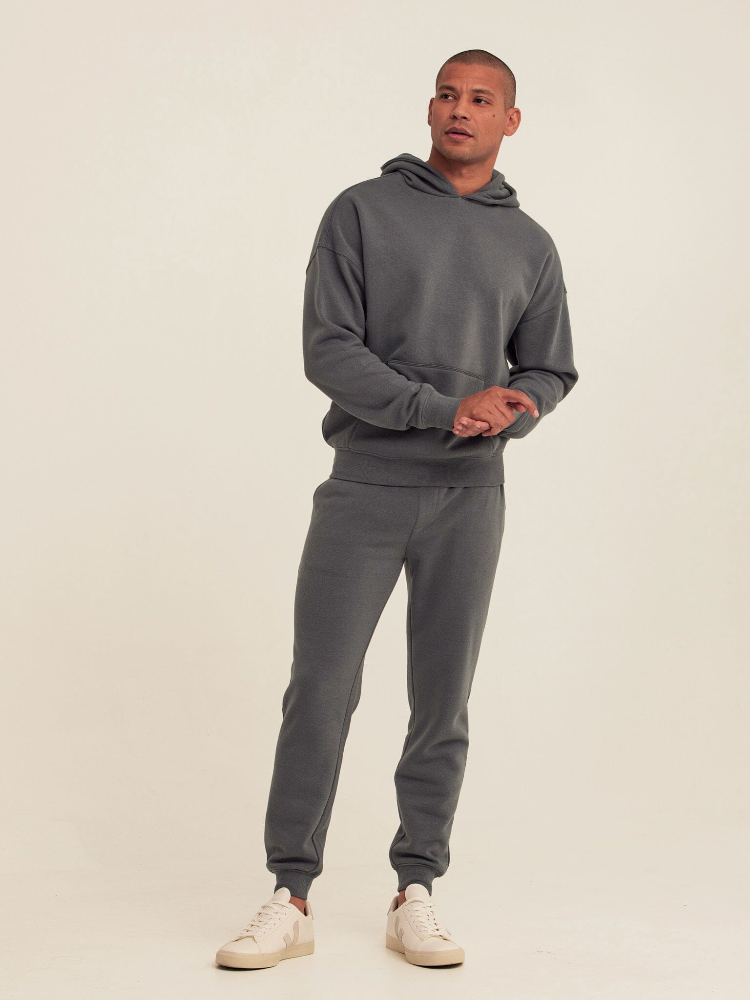 Oversized Triblend Fleece Hoodie for Ultimate Cozy Comfort