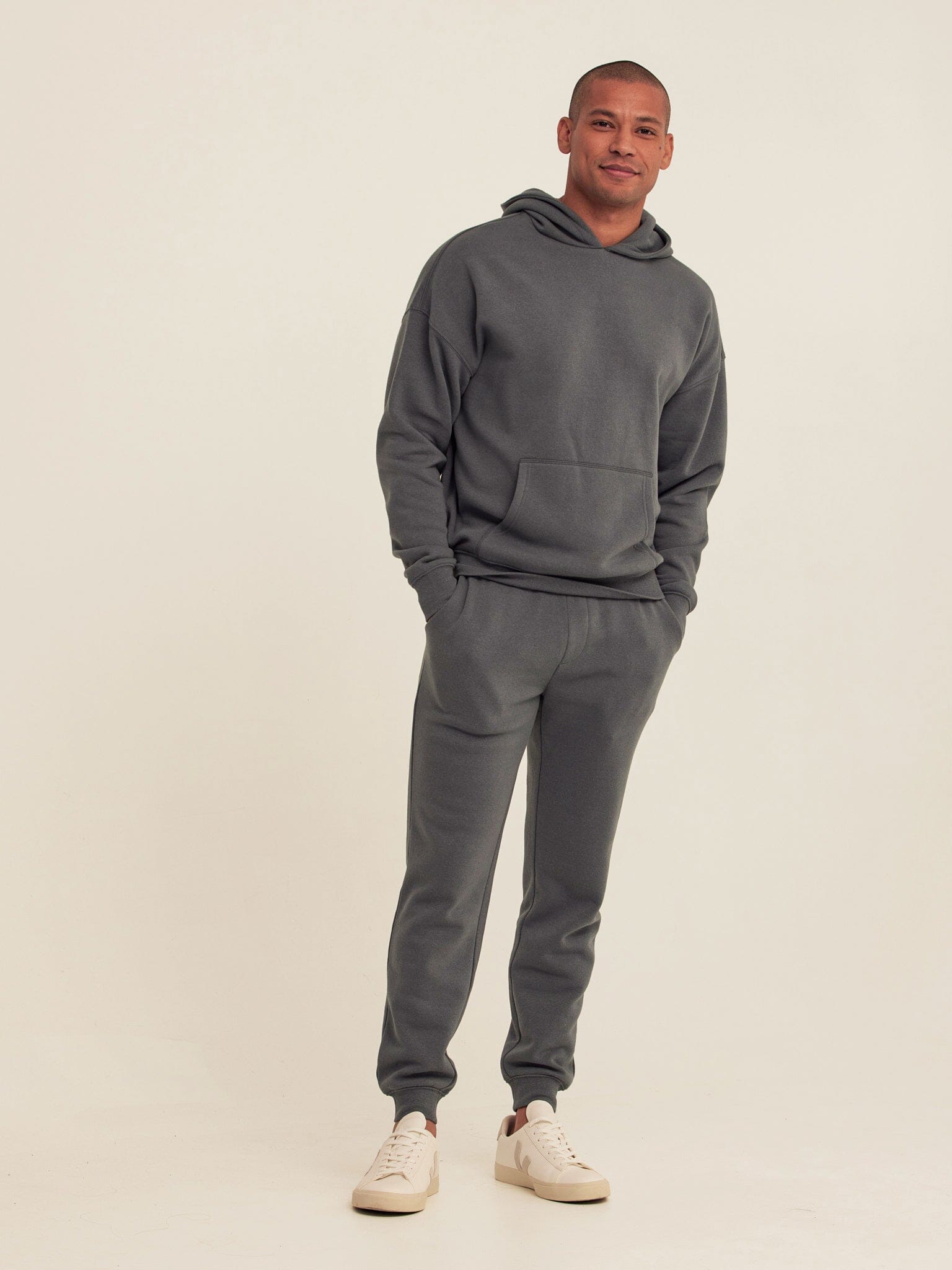 Oversized Triblend Fleece Hoodie for Ultimate Cozy Comfort