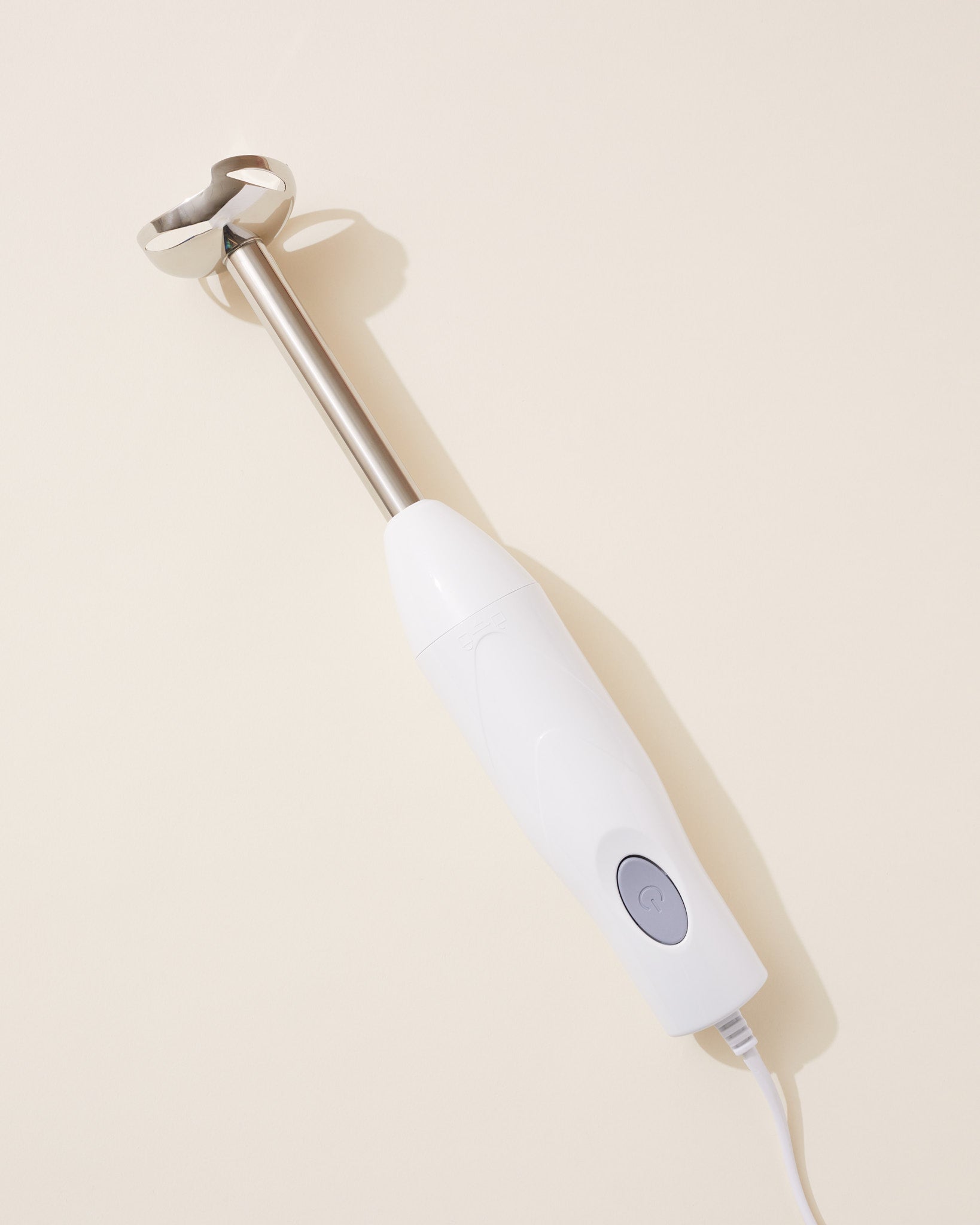 White stick blender for making custom bath and body products