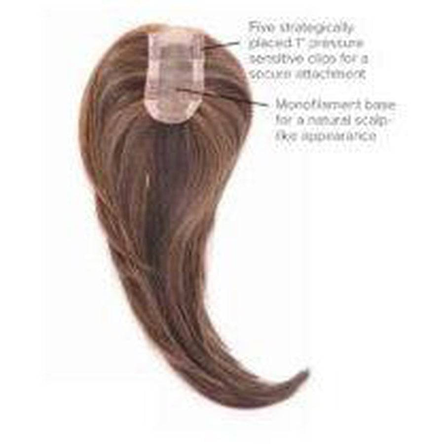 Top of the Head Clip-In Crown Hair Volumizer for Instant Coverage
