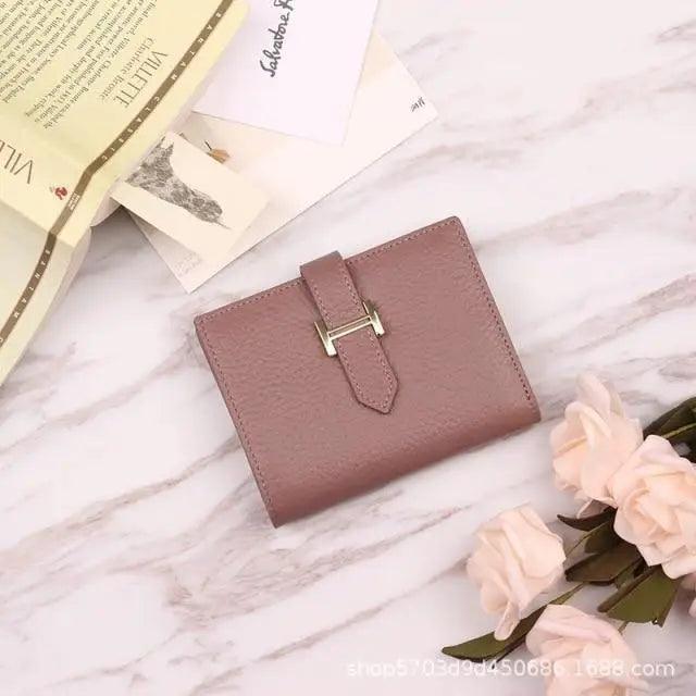 Vintage Style Genuine Leather Wallet and Clutch for Women and Girls