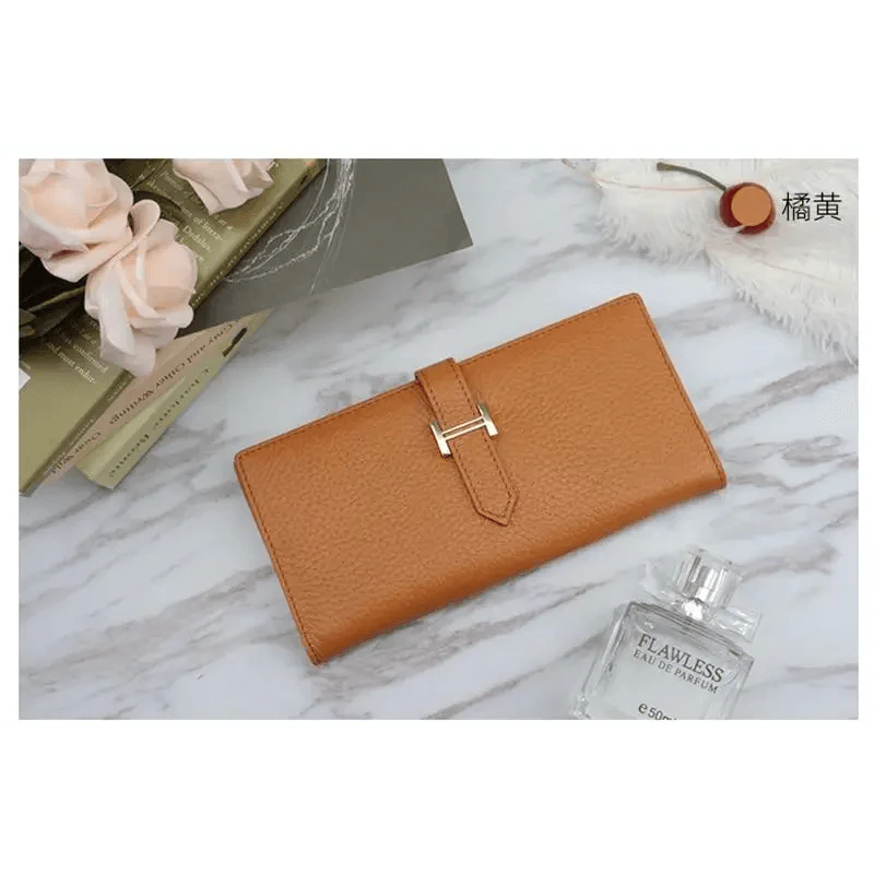 Vintage Style Genuine Leather Wallet and Clutch for Women and Girls