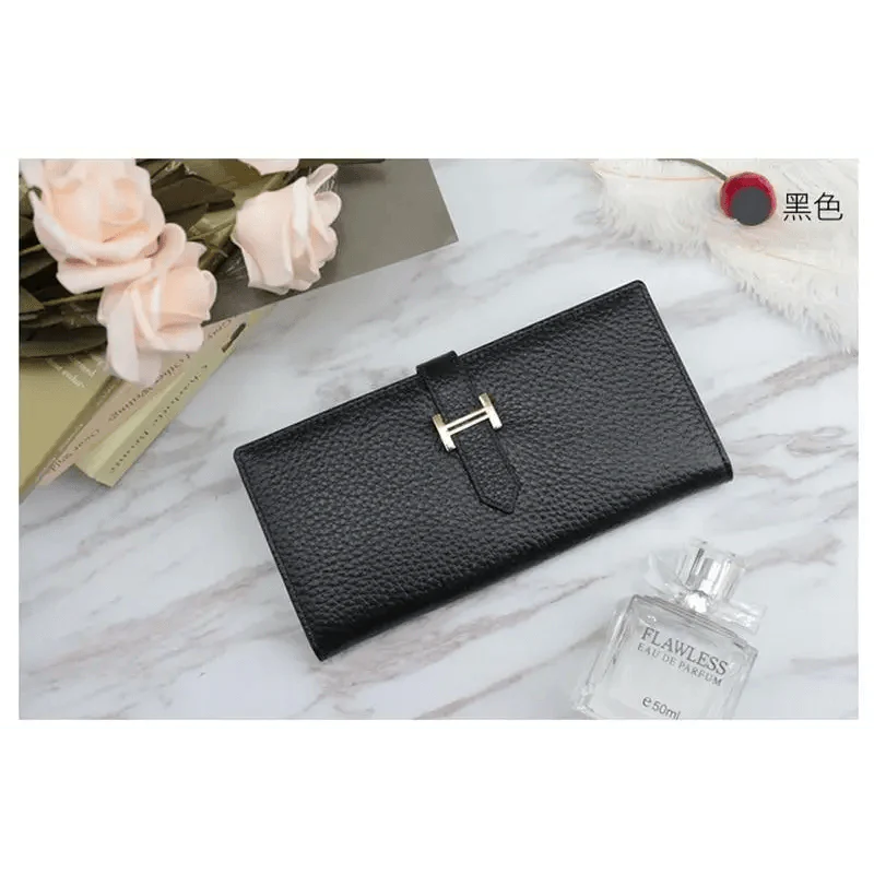 Vintage Style Genuine Leather Wallet and Clutch for Women and Girls
