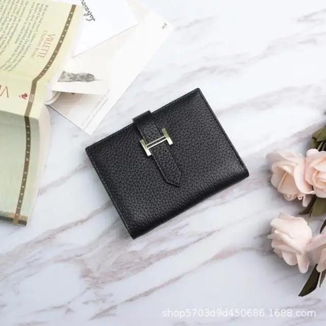 Vintage Style Genuine Leather Wallet and Clutch for Women and Girls