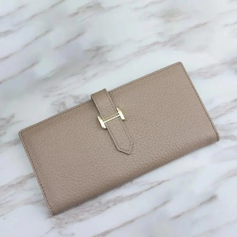 Vintage Style Genuine Leather Wallet and Clutch for Women and Girls