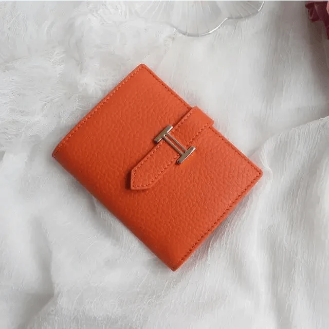 Vintage Style Genuine Leather Wallet and Clutch for Women and Girls