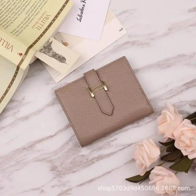 Vintage Style Genuine Leather Wallet and Clutch for Women and Girls