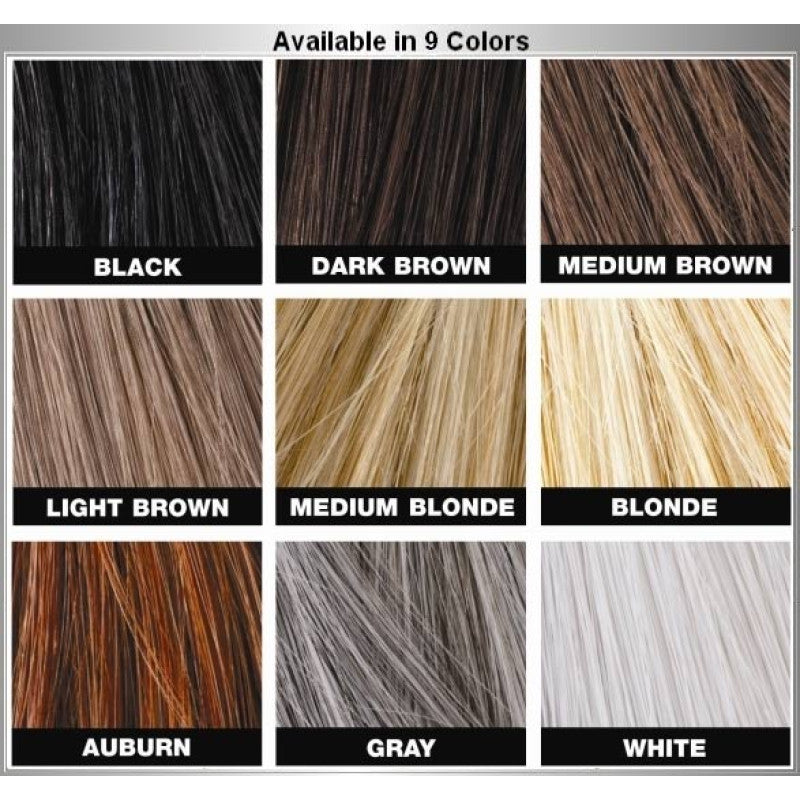 Keratin Hair Building Fibers for Thicker Fuller Hair Dark Brown