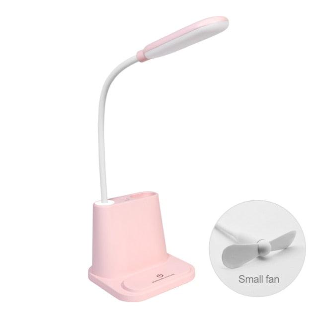 Dimmable LED Desk Lamp with Wireless Charging & USB Port
