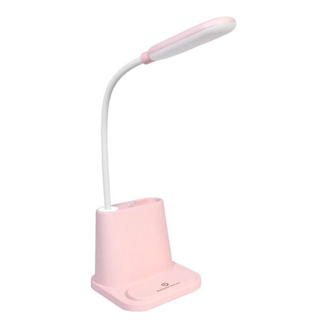 Dimmable LED Desk Lamp with Wireless Charging & USB Port