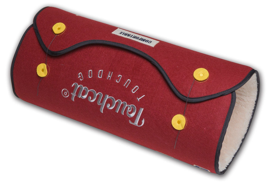 Touchcat ® 'Lamaste' Travel Reversible Rubberized Fashion Designer Pet Dog and Cat Bed Bed Lounger Stretching Yoga Mat