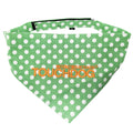 Touchdog Polka-dot Patterned Hook-and-Loop Fashion Dog Bandana