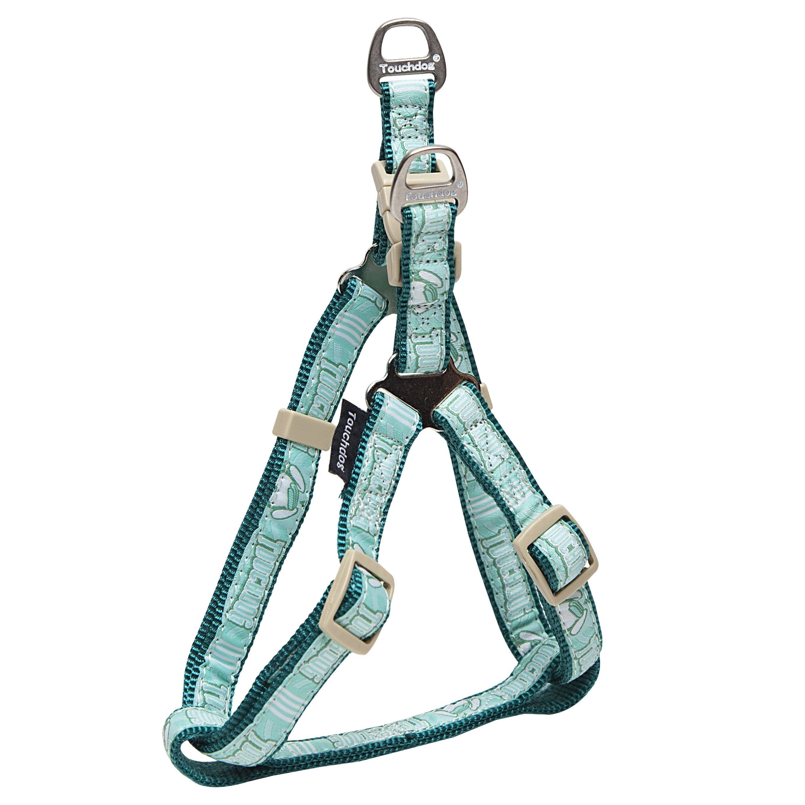Touchdog 'Funny Bone' Tough Stitched Dog Harness and Leash