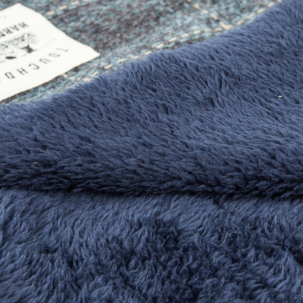 Windowpane Plaid Dog Jacket and Reversible Dog Mat Set - Image 7