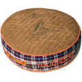 Touchdog ® 'Bark-Royale' Quilted and Raised Premium Rounded Designer Dog Bed