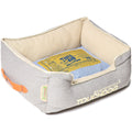 Touchdog ® Original Denim Reversible Designer Rectangular Dog Bed
