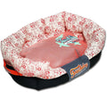 Touchdog ® 'Floral-Galoral' Ultra-Plush Rectangular Rounded Designer Dog Bed