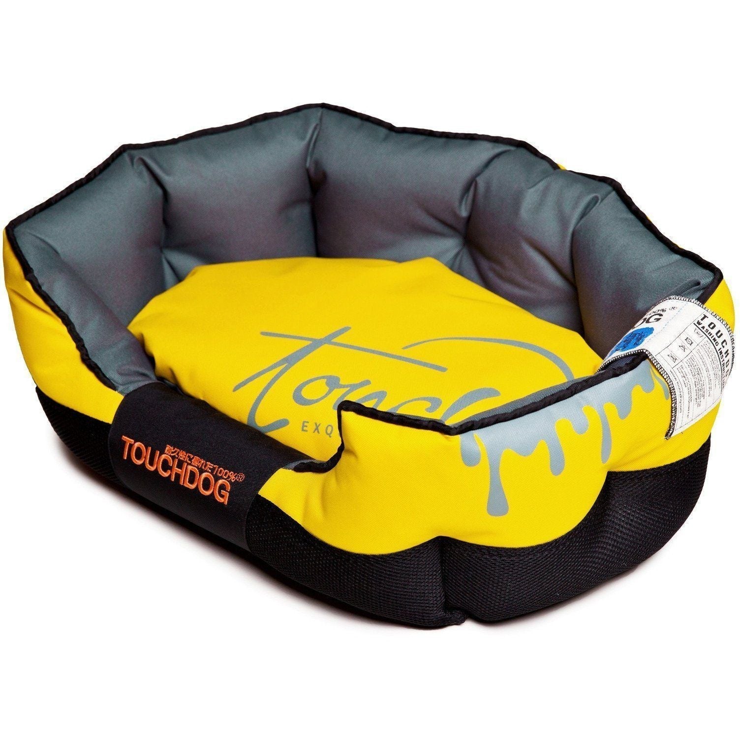 Touchdog ® 'Performance-Max' Sporty Reflective Water-Resistant Dog Bed