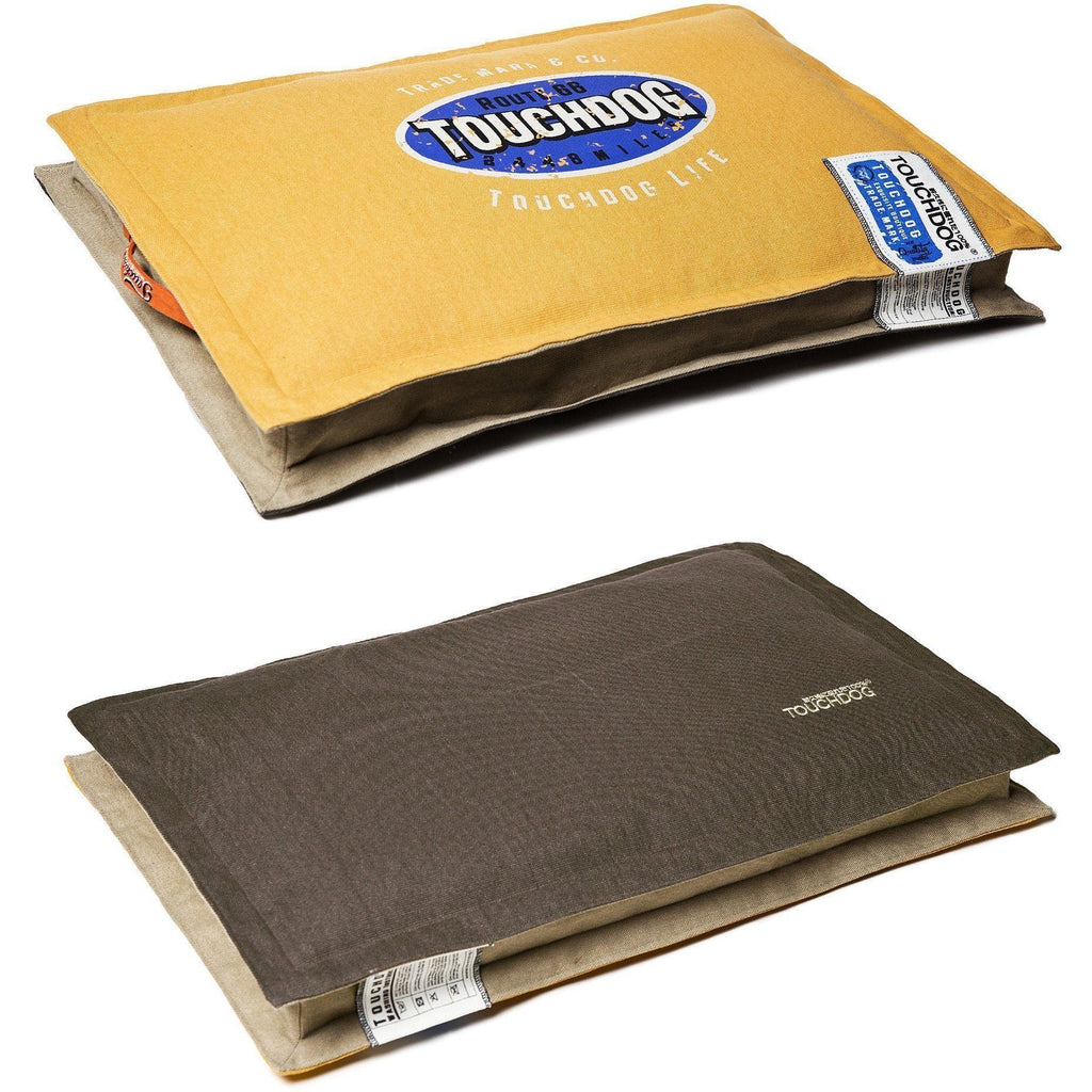 Touchdog ® 'Shock-Stitched' Sporty Reversible Rectangular Ultra-Thick Dog Mat Bed