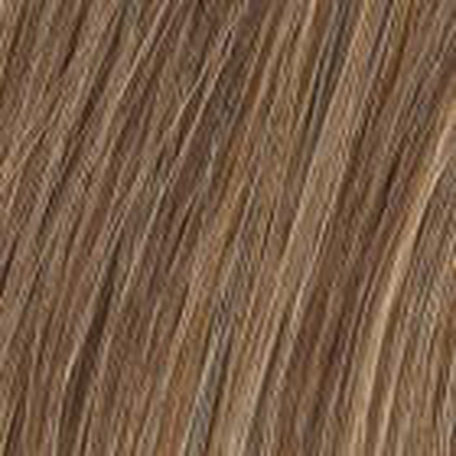 Tousled Synthetic Lace Front Wig with Mono Part, Brown & Blonde
