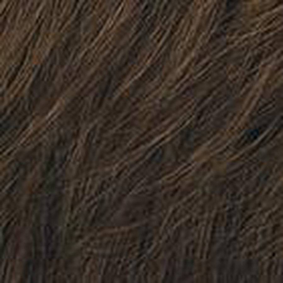 Tousled Synthetic Lace Front Wig with Mono Part, Brown & Blonde