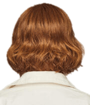 Kids Tousled With Love Wig Ginger Copper Natural Wave Crop