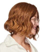 Kids Tousled With Love Wig Ginger Copper Natural Wave Crop
