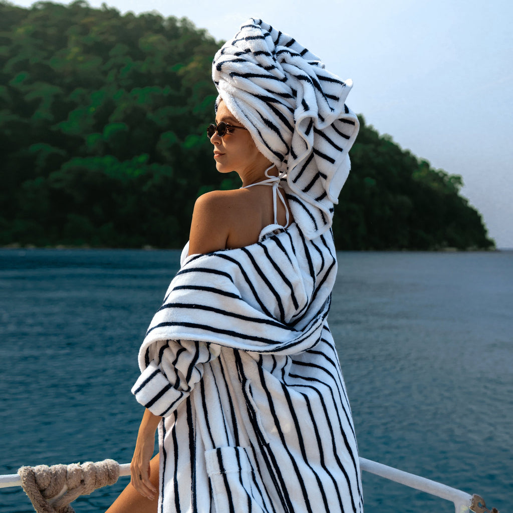 Ultraplush Australian Cotton Bathrobe with Hood and Pockets - Image 30
