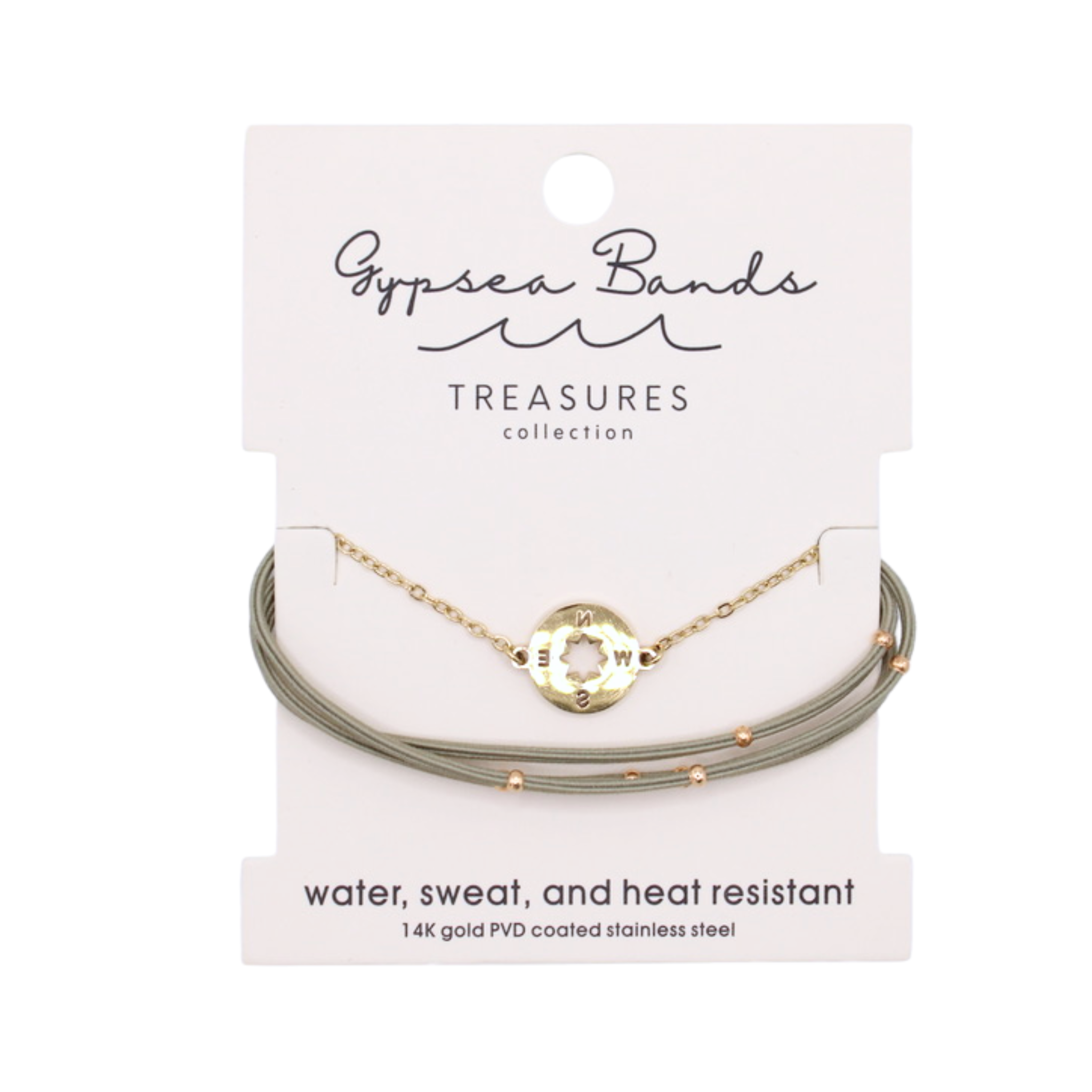 Compass Charm Bracelet Set