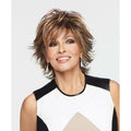Raquel Welch Trend Setter mid-length shag wig in multi-tonal brown color
