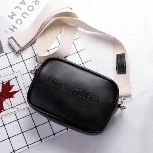 Trendy Leather Designer Flap Crossbody Messenger Bag for Women