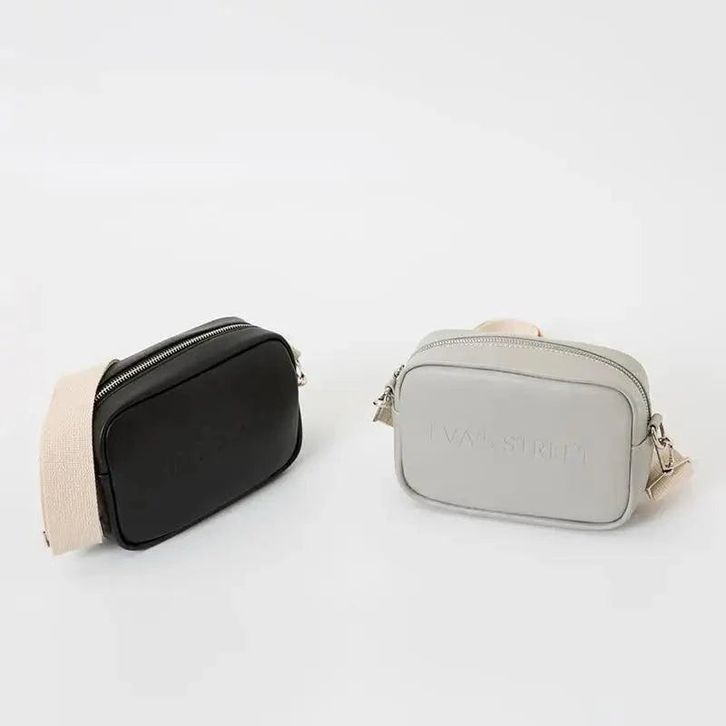 Trendy Leather Designer Flap Crossbody Messenger Bag for Women