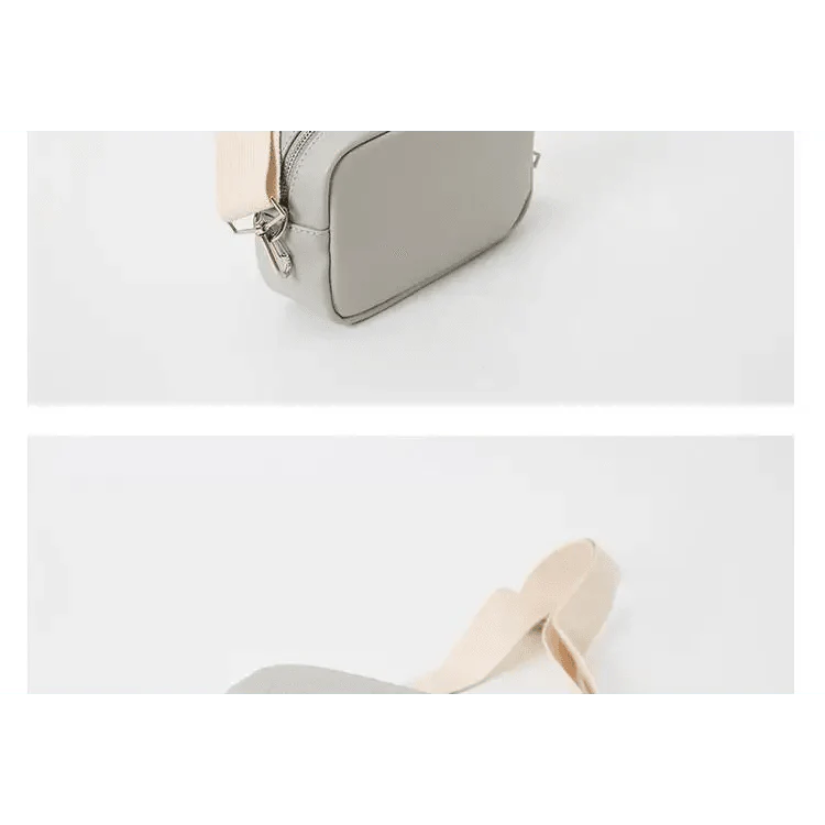 Trendy Leather Designer Flap Crossbody Messenger Bag for Women