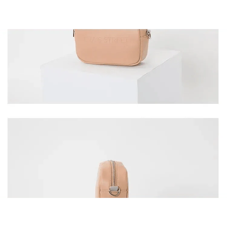 Trendy Leather Designer Flap Crossbody Messenger Bag for Women