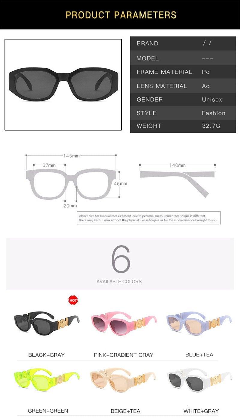 Retro Streetwear Sunglasses for Women & Men - Polarized UV400